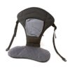 Ergonomic back support cushion for seating