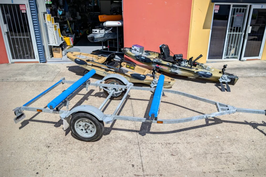 Custom Double Kayak Trailer